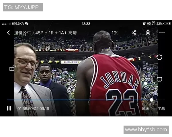 1998年NBA总决赛公牛对爵士第六场精彩回顾高清版视频解析